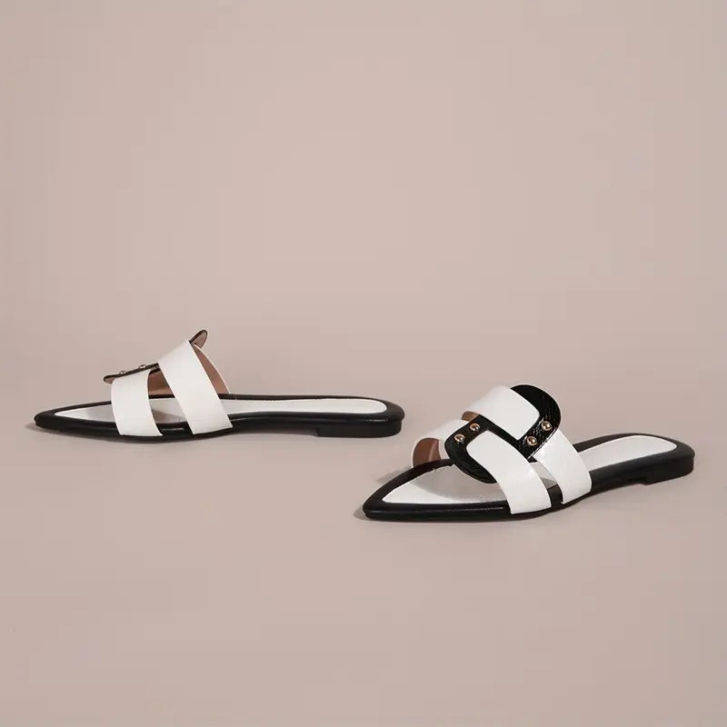 Summer Women'S Flat Fashion Slippers