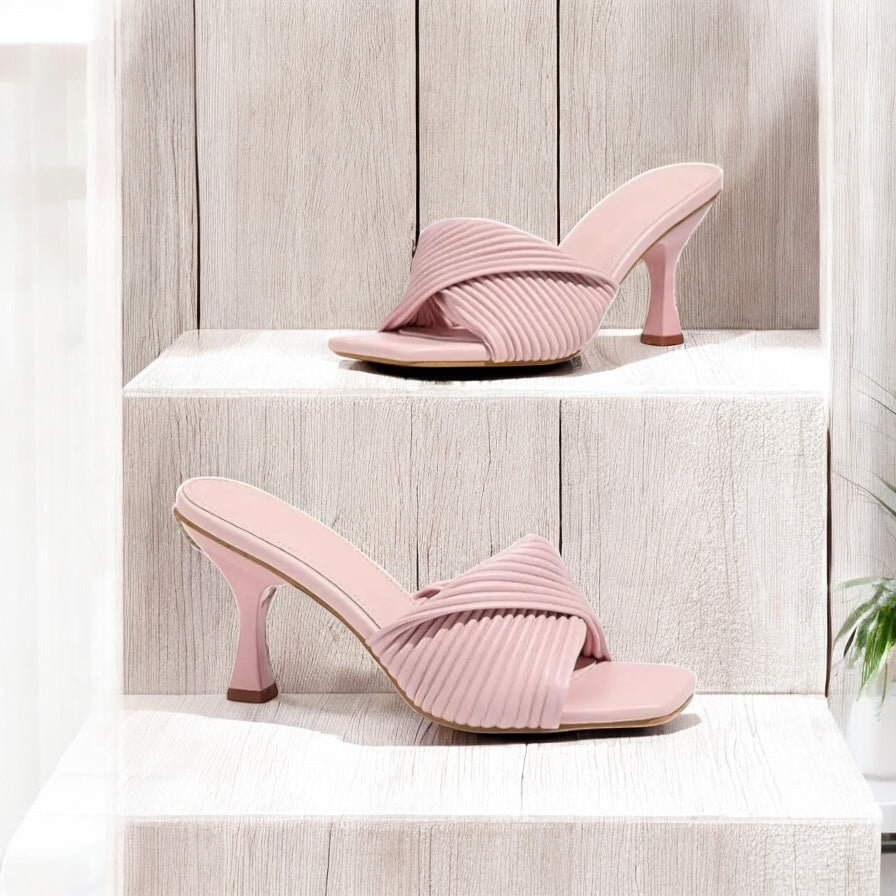 Baby Pink CrissCross Chic