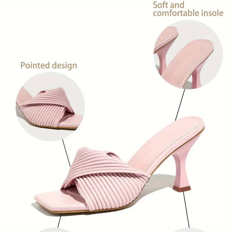 Baby Pink CrissCross Chic